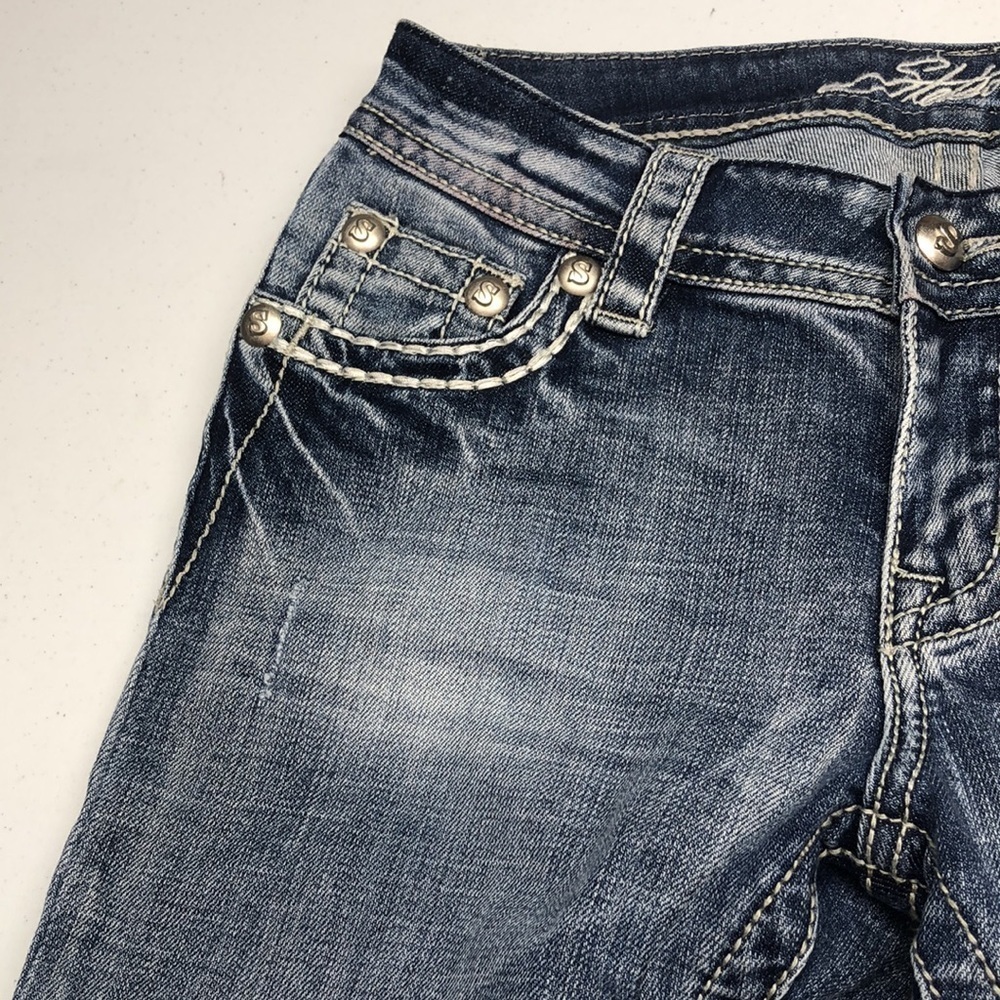 COPY - LIKE NEW STETSON PIXIE STIX SKINNY JEANS 4/26x32 ⭐️ - Picture 4 of 15